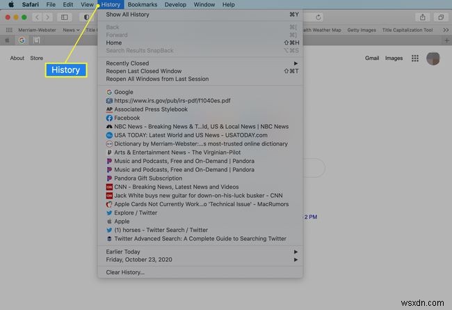 Safariの閲覧履歴を管理・削除する方法(Mac・iPhone対応)