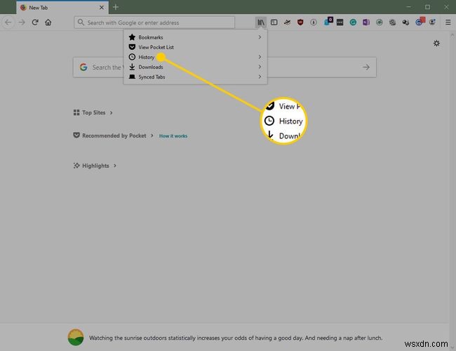 Mozilla Firefoxでプライバシー情報(履歴・Cookieなど)を消去する方法
