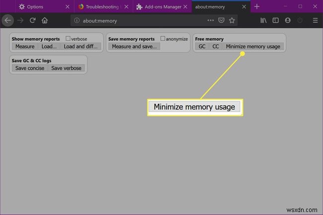 Firefoxのメモリ使用量を抑えて動作を軽くする方法
