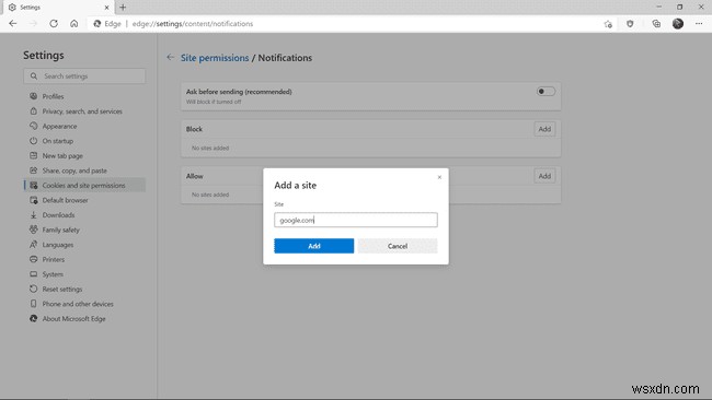 Microsoft Edgeの通知を管理する方法|許可・ブロック設定をわかりやすく解説