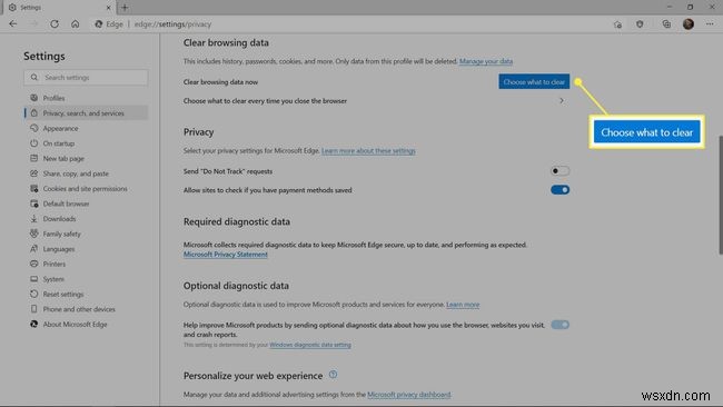 Microsoft Edgeをリセットする方法【設定の初期化と個人データの削除】