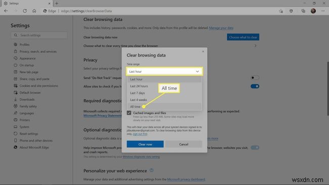 Microsoft Edgeをリセットする方法【設定の初期化と個人データの削除】