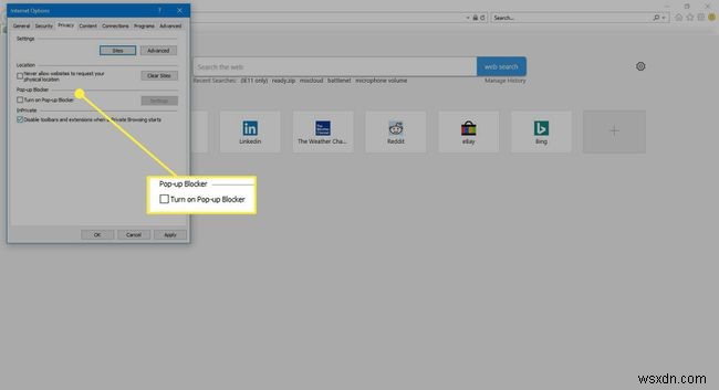 Internet Explorer 11のポップアップブロッカーを有効・無効にする方法と詳細設定の手順