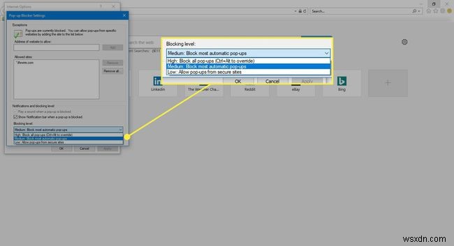 Internet Explorer 11のポップアップブロッカーを有効・無効にする方法と詳細設定の手順