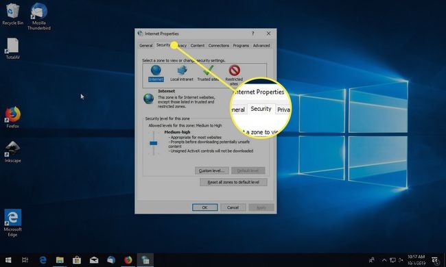 Internet Explorerでアクティブスクリプトを無効にする方法