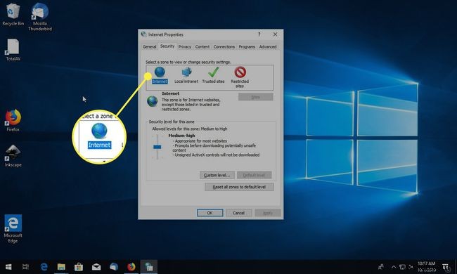 Internet Explorerでアクティブスクリプトを無効にする方法