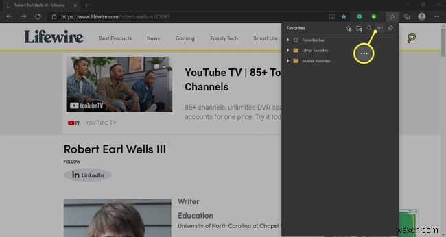 Microsoft Edgeでお気に入りにWebページを追加する方法【初心者向け】