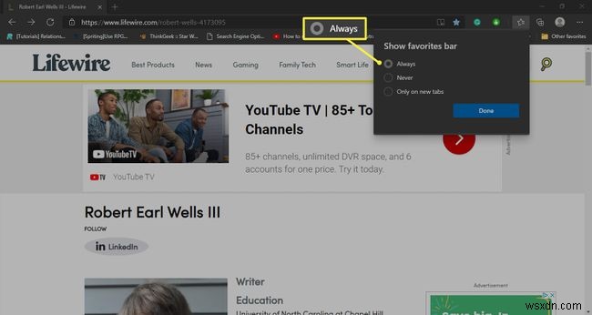 Microsoft Edgeでお気に入りにWebページを追加する方法【初心者向け】