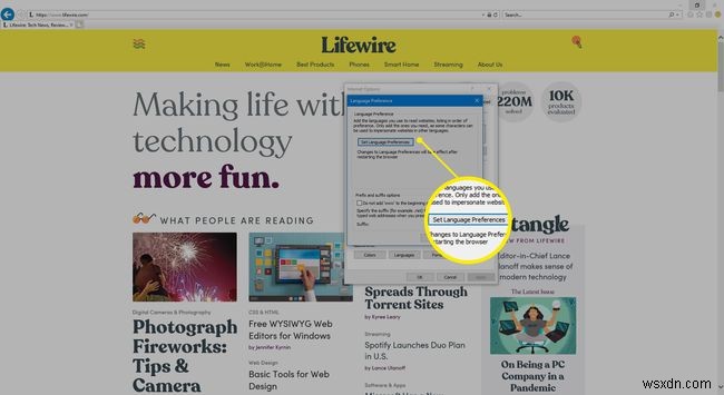 IE11のデフォルト言語を変更する方法【Windows 10】