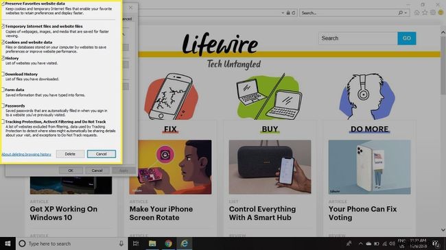 Internet Explorer 11でオートコンプリートを管理・無効化する方法