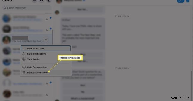 Facebookメッセンジャーでメッセージを削除する方法【PC・スマホ対応】
