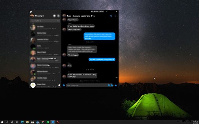Facebook Messengerのダークモードをオンにする方法【PC・ブラウザ・スマホ対応】