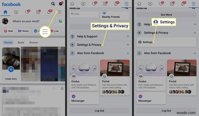 AndroidでFacebookアカウントを無効化(非アクティブ化)する方法
