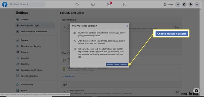 Facebookの「信頼できる連絡先」の設定方法と使い方【アカウント復旧ガイド】