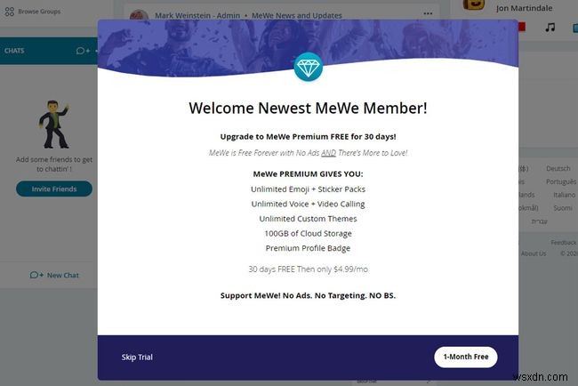 MeWe(ミーウィー)とは?特徴やFacebookとの違いを徹底解説