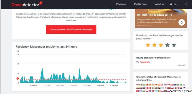 Facebook Messengerに接続できない？サービス障害か自分側の問題かを見分ける方法