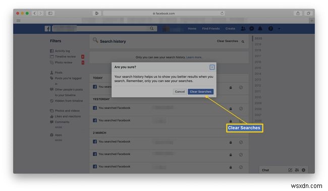 Facebookの検索履歴を削除する方法【PC・iPhone・Android対応】