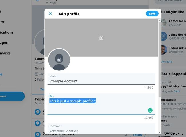 Twitterのバイオとは？意味・変更方法と魅力的な例文を徹底解説