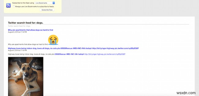 TwitRSS.meを使ってTwitterのRSSフィードを自作する方法