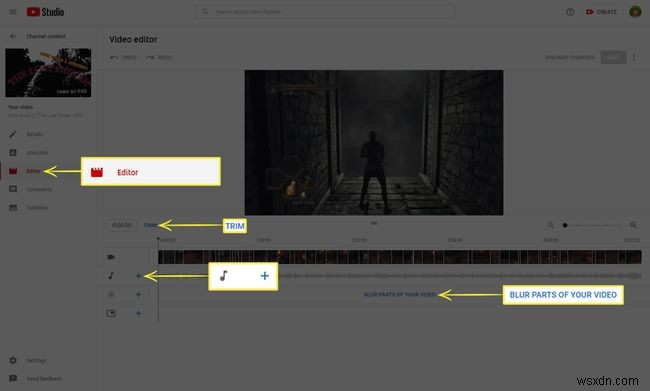 YouTube動画の編集方法｜PCブラウザでできるトリミング・ぼかし・音声追加の手順