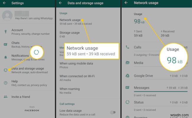 WhatsAppでモバイルデータ通信量を節約する4つの方法