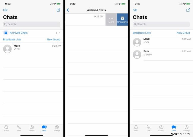 WhatsAppのアーカイブ機能の使い方｜チャットの非表示と復元を徹底解説