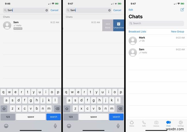 WhatsAppのアーカイブ機能の使い方｜チャットの非表示と復元を徹底解説