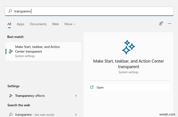 Windowsで透明効果を有効・無効にする方法｜タスクバーやスタートメニューの透明化も解説