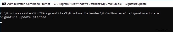 コマンドプロンプトでWindows Defenderを使いこなす方法｜スキャン・隔離・定義更新のコマンド集