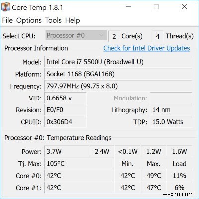 Windows 10/11でCPU温度を確認する方法｜おすすめモニタリングツール7選