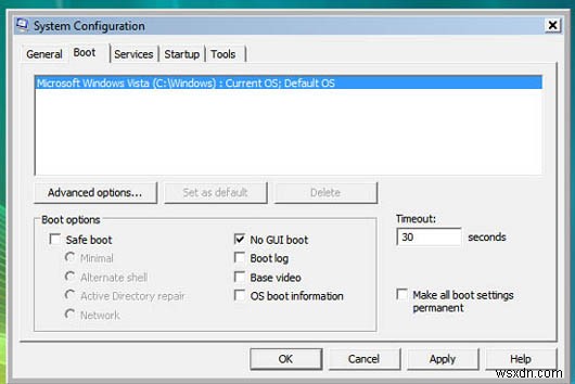 【Windows Vista】起動画面のグラフィックを隠し機能「Aurora」に変更する方法