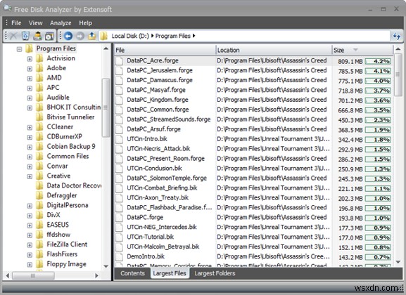 もうひとつの優秀なディスク容量アナライザー「Free Disk Analyzer」徹底解説