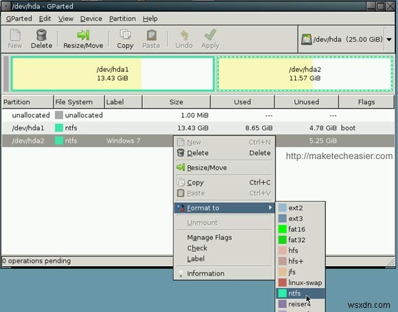 Windows 7をアンインストールしてパーティションをVistaに戻す方法【EasyBCD・GParted活用】