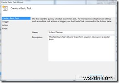 【Windows Vista】CCleanerをタスクスケジューラで自動実行し、PCを定期的にクリーニングする方法