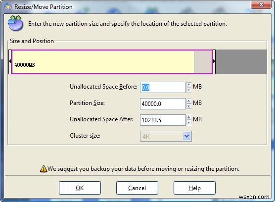 【無料】EASEUS Partition Managerでパーティションのサイズを変更・拡張する方法
