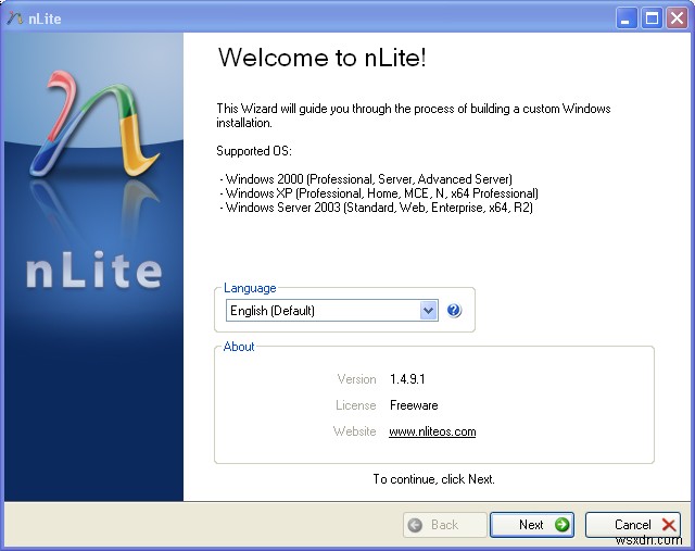 nLiteでWindowsインストールCDをカスタマイズする方法【XP/Vista対応】