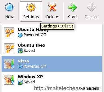 VirtualBoxでUbuntuホストとWindows Vistaゲストのファイル共有を設定する方法