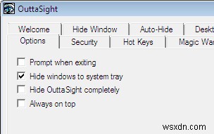 実行中のWindowsプログラムやアクティブなウィンドウを非表示にする方法【OuttaSight活用術】
