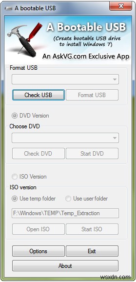 USBメモリからWindows 7/Vista/Server 2008をインストールするもうひとつの方法