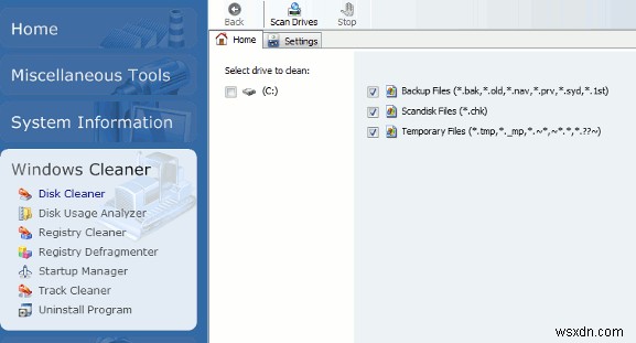 TweakNow PowerPack 2010:Windowsを総合的にチューニングできる多機能アプリケーション