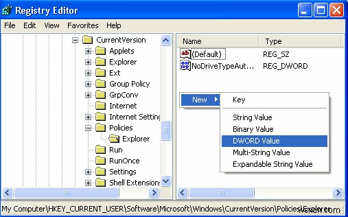 【スニペット】Windows XPのスタートメニューからユーザー名を非表示にする方法