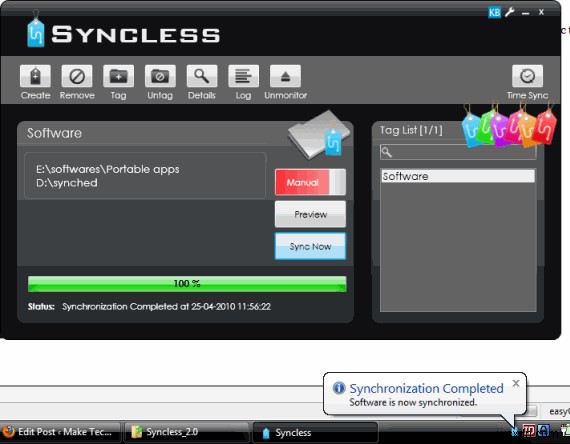 【Windows】無料ツール「Syncless」でフォルダを簡単に同期する方法