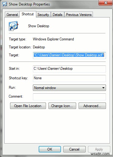 Windows 7のタスクバーにファイルやフォルダーをピン留めする方法