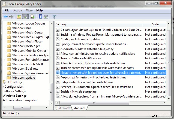 Windows Update後の自動再起動を防ぐ方法|ローカルグループポリシーエディターの設定手順
