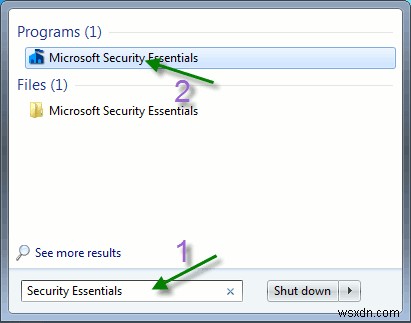 夜間にMicrosoft Security Essentialsのスキャンを自動実行し、完了後にPCをシャットダウンする方法