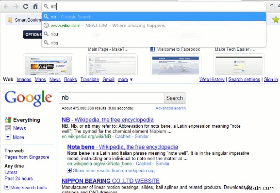 【設定ガイド】Google ChromeのオムニバーでGoogleインスタントを有効にする方法(Windowsのみ)