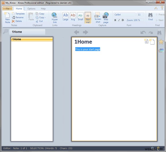 PpcSoft iKnow 2011 Professional Edition ― OneNoteの優れた代替ノートアプリ