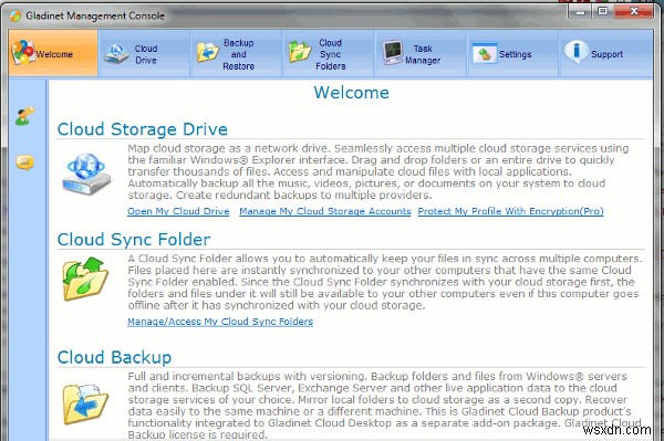Gladinet Cloud Desktop 3 レビュー ― デスクトップとクラウドをシームレスにつなぐ新バージョン