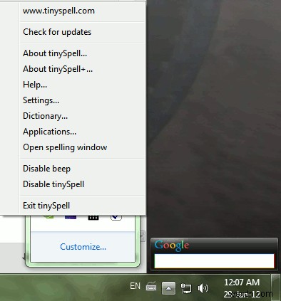 TinySpellでWindowsアプリに手軽なスペルチェック機能を追加する方法