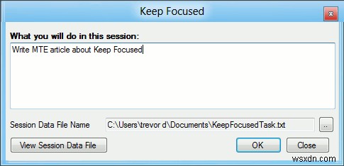 集中力を維持するシンプルな時間管理アプリ「Keep Focused」【Windows】